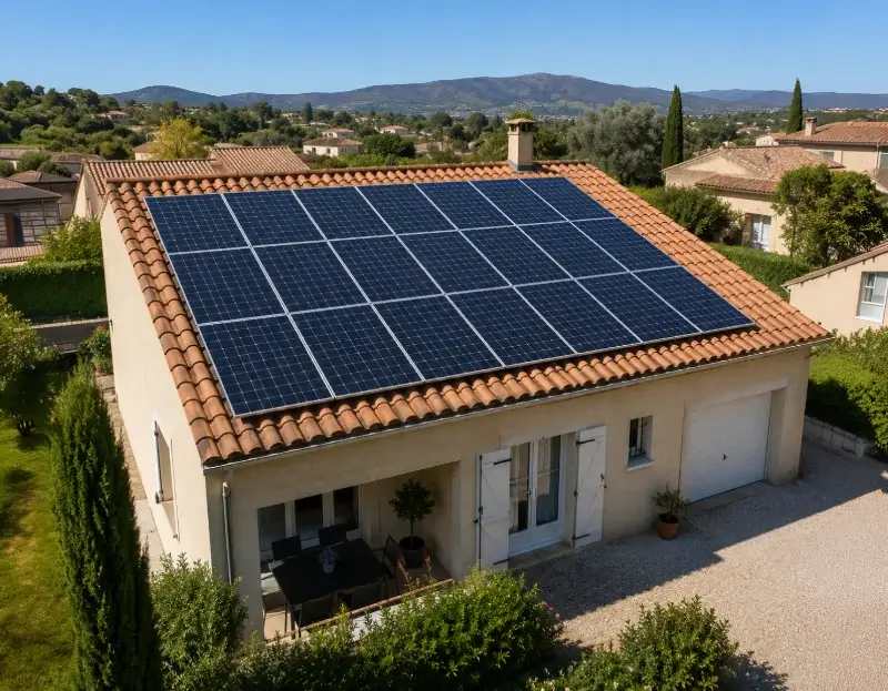 Prime à l'autoconsommation panneaux solaires Pomérols — aide financière de l'État